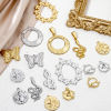 Bild von 304 Edelstahl Charms Schmetterling Bunt Biene