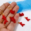 Picture of Zinc Based Alloy Ocean Jewelry Charms Gold Plated Enamel 3D
