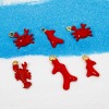 Picture of Zinc Based Alloy Ocean Jewelry Charms Gold Plated Enamel 3D