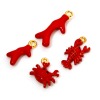 Picture of Zinc Based Alloy Ocean Jewelry Charms Gold Plated Enamel 3D
