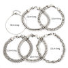 Picture of 304 Stainless Steel Men's Bracelets Silver Tone With Lobster Claw Clasp