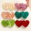 Immagine di 10 Pz Acrilato San Valentino Ciondoli Cuore Multicolore 22mm x 19mm