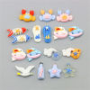 Picture of Resin Ocean Jewelry Charms Silver Tone