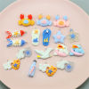 Picture of Resin Ocean Jewelry Charms Silver Tone
