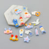 Picture of Resin Ocean Jewelry Charms Silver Tone