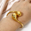 Picture of 304 Stainless Steel Open Cuff Bangles Bracelets Drop 20cm(7.9") long