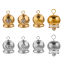 Picture of 304 Stainless Steel 3D Charms Christmas Jingle Bell