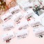Image de 1 Kit Ensemble de Boucles d'Oreilles en 304 Acier Inoxydable Argent Mat Noël