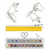 Picture of 304 Stainless Steel Italian Charm Links For DIY Bracelet Jewelry Making Rectangle 10mm x 9mm