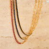 Picture of Eco-friendly Simple Real Gold Plated 304 Stainless Steel Splicing Bracelets 17cm(6.7") long