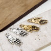 Picture of Zinc Based Alloy Pendants Hand 3D 3cm x 1.3cm