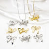 Picture of Eco-friendly Brass Clothes Pendants Real Gold Plated Bowknot