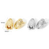 Picture of Eco-friendly Brass Charmes Real Gold Plated Tulip Flower 3D 16mm x 10mm