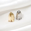 Picture of Eco-friendly Brass Charmes Real Gold Plated Tulip Flower 3D 16mm x 10mm