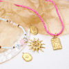 Bild von Umweltfreundliche Vakuumbeschichtung 304 Edelstahl Charms Sonne Vergoldet Stern