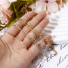 Picture of 304 Stainless Steel Paperclip Chain Bracelets Textured 18cm(7.1") long