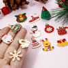 Imagen de 20 Unidades Zamak Navidad Colgantes Chapado en Oro Multicolor Esmalte