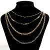 Imagen de 1 Unidad Respetuoso del Medio Ambiente Latón Sencillo Collares Cadenas 18K Oro Real Chapado Con Broche de Langosta