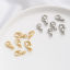 Picture of Eco-friendly Brass Lobster Clasp Findings Real Gold Plated Rotatable