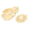 Picture of Brass Pendants 18K Gold Plated Texture