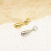 Imagen de 2 Unidades Latón Colgantes Gota Multicolor 3D 14mm x 4mm