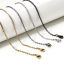 Picture of 304 Stainless Steel Link Cable Chain Necklace For DIY Jewelry Making With Lobster Claw Clasp And Extender Chain 40cm(15.7") long, Chain Size: 2.2mm