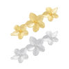 Picture of Brass Connectors Charms Pendants Flower Multicolor 6.7cm x 2.4cm
