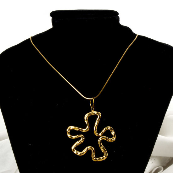 Image de 1 Pièce Pendentifs en 304 Acier Inoxydable Placage Sous Vide Écologique Galaxie Soleil Plaqué Or Véritable 18K Lune