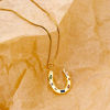 Picture of Eco-friendly Brass West Cowboy Charms 18K Real Gold Plated Luck Horseshoe