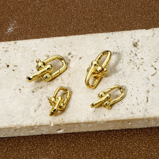 Picture of Eco-friendly Brass Lobster Clasp Findings Oval