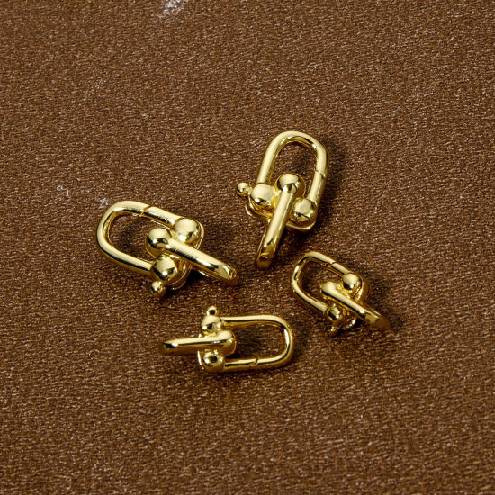 Picture of Eco-friendly Brass Lobster Clasp Findings Oval