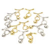 Picture of Brass Toggle Clasps Round Heart Multicolor