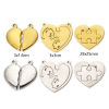 Picture of 1 Set ( 2 PCs/Set) 304 Stainless Steel Charms Heart