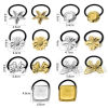 Picture of 304 Stainless Steel Ponytail Holder Hair Ties Band Scrunchies Flower Bowknot 5cm Dia.