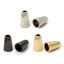 Immagine di 10 Pz Lega di Zinco Tappo di Corda Serratura Cono Multicolore 13mm x 8mm
