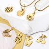 Bild von 304 Edelstahl Charms Obst Hohl