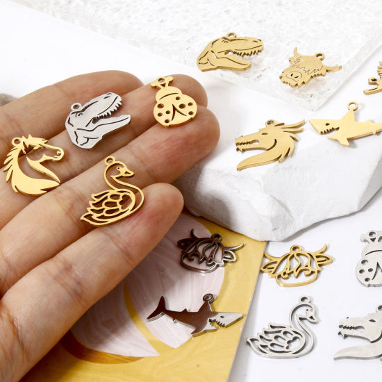 Picture of 3 PCs 304 Stainless Steel Charms