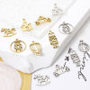 Bild von 304 Edelstahl Märchen Kollektion Charms Heissluftballon Holzpferd Hohl
