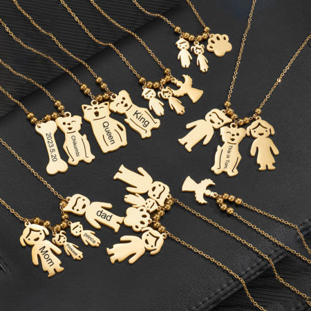 304 Stainless Steel Blank Stamping Tags Necklace Double-sided Polishing 45cm(17.7") long