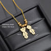 Picture of 304 Stainless Steel Blank Stamping Tags Necklace Double-sided Polishing 45cm(17.7") long