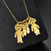 Picture of 304 Stainless Steel Blank Stamping Tags Necklace Double-sided Polishing 45cm(17.7") long