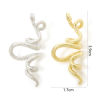 Picture of Brass Pendants Multicolor Snake Animal 3D 3.9cm x 1.7cm