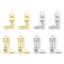 Picture of Brass West Cowboy Charms Multicolor Boots Clear Cubic Zirconia
