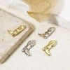 Picture of Brass West Cowboy Charms Multicolor Boots Clear Cubic Zirconia
