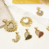 Bild von Valentinstag Charms 18K Vergoldet Herz