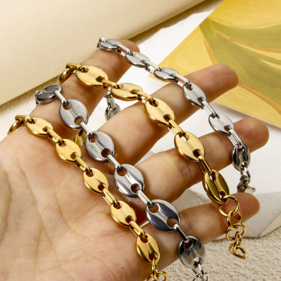 Picture of 1 Piece 304 Stainless Steel Bracelets Cross Virgin Mary