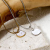 Picture of Eco-friendly PVD Vacuum Plating 304 Stainless Steel Charms Multicolor Cat Animal Enamel 10mm x 10mm