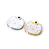 Picture of Eco-friendly PVD Vacuum Plating 304 Stainless Steel Charms Multicolor Cat Animal Enamel 10mm x 10mm