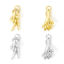 Bild von Messing Charms Bunt Geste 3D