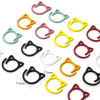 Imagen de 1 Juego Zamak Knitting Stitch Markers Gato Multicolor 17mm x 17mm